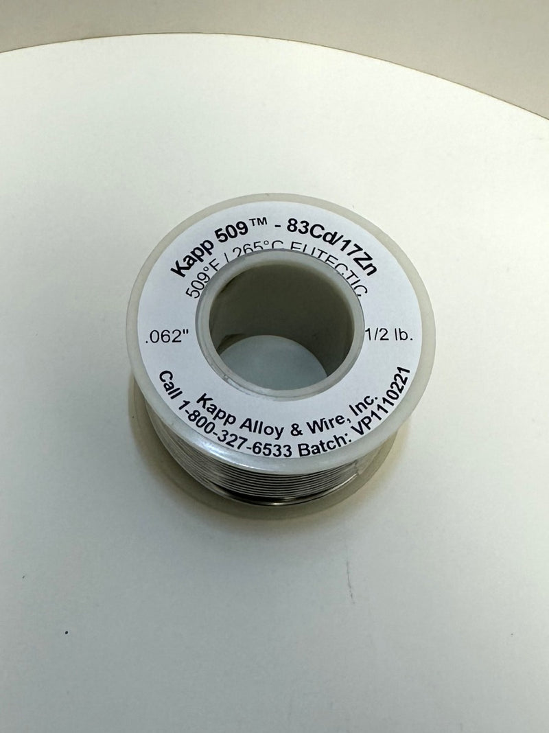 KappCad Zinc - 1/16" x ½ pound