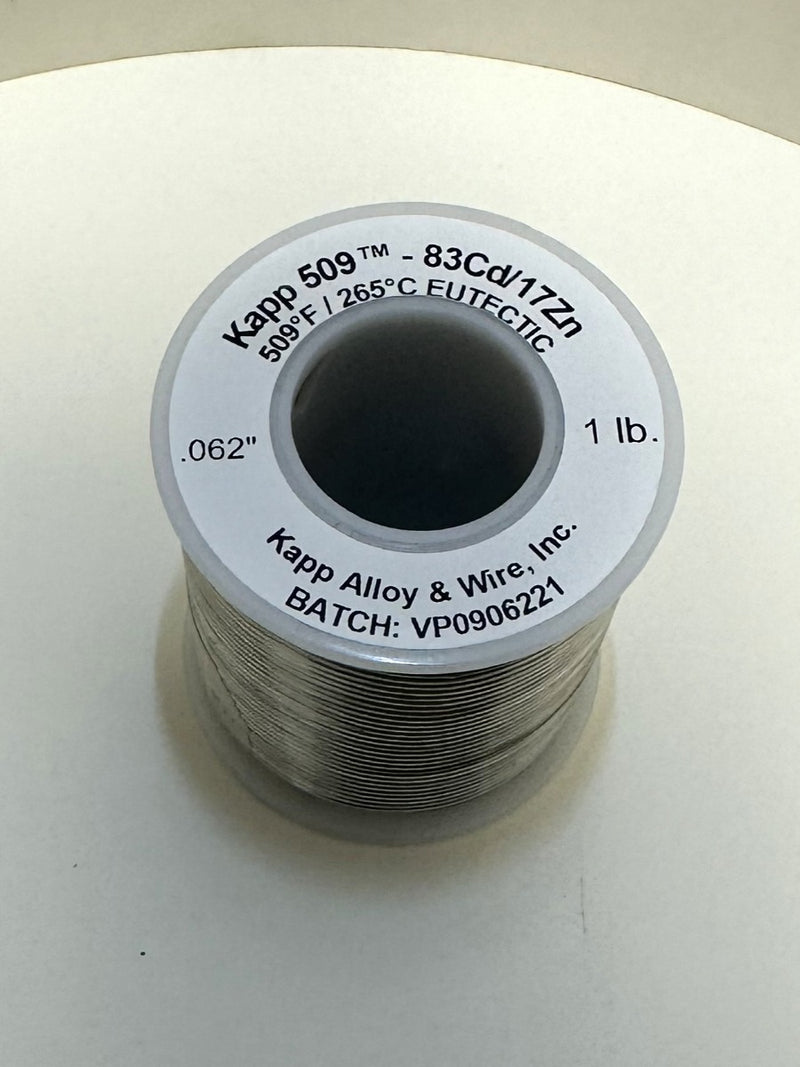 KappCad Zinc - 1/16" x 1lb