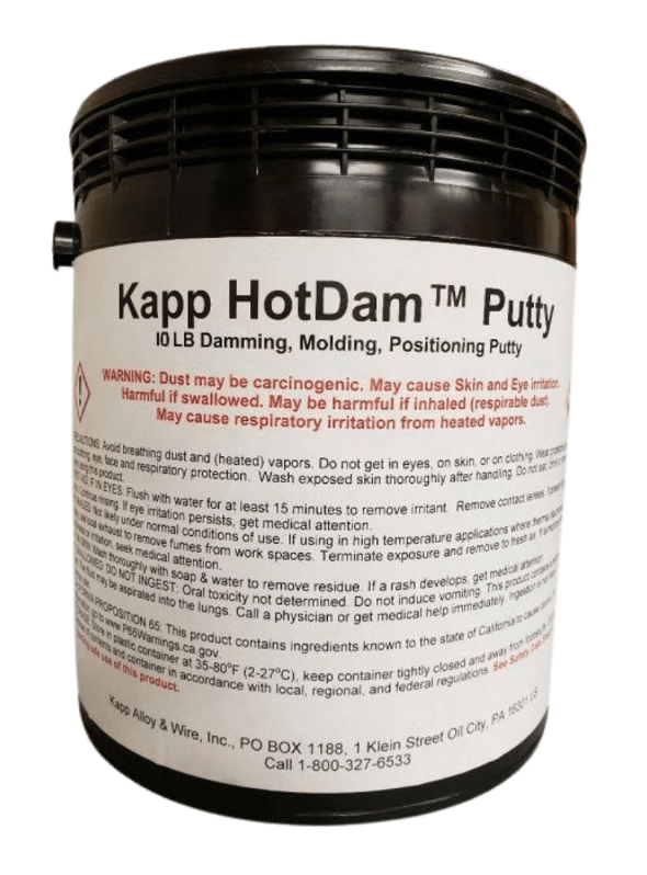 Kapp "HotDam" Damming Compound -10lb