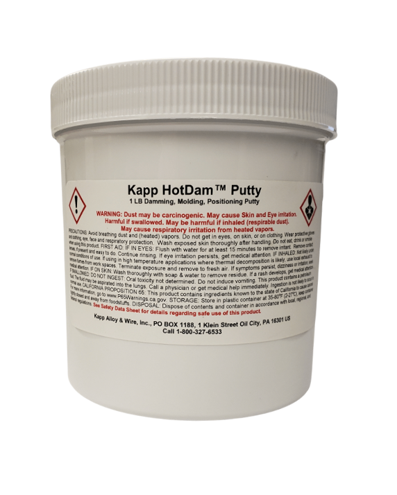 Kapp "HotDam" Damming Compound -1lb