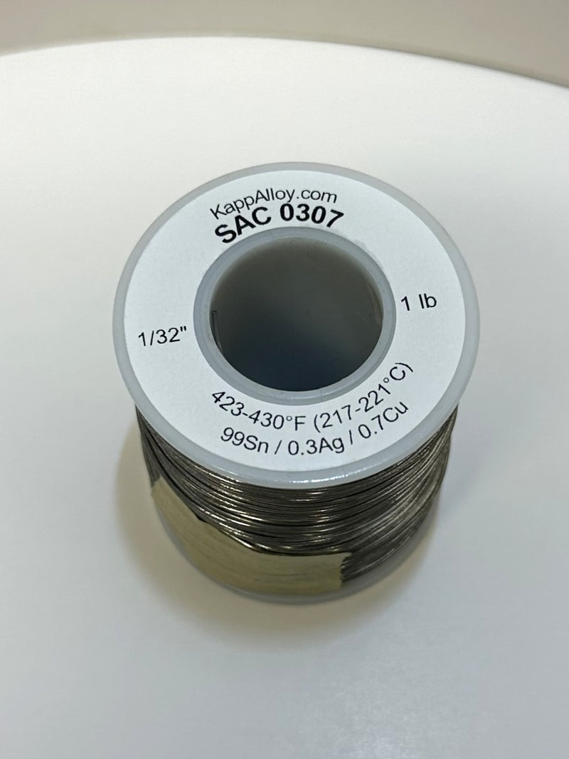 SAC0307 Solid 1/32" x 1 lb spool