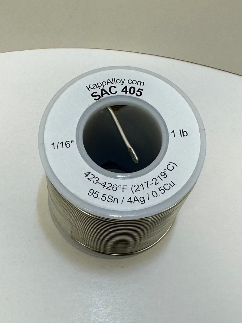 SAC405 Solid 1/16" x 1 lb spool