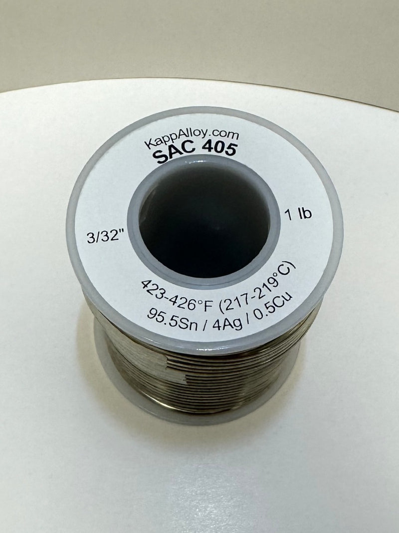 SAC405 Solid 3/32" x 1 lb spool