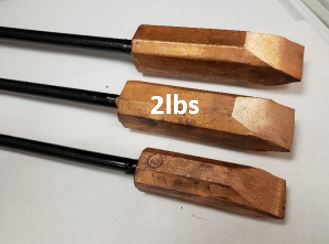 Soldering Pointed Iron - 3 lbs
