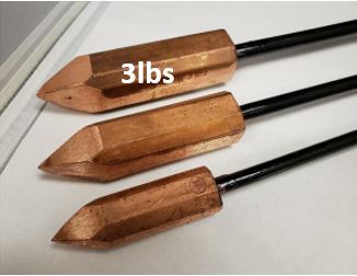 Soldering Pointed Iron - 3 lbs