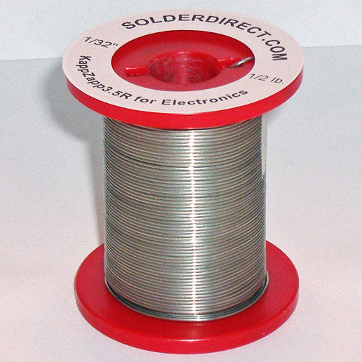 KappZapp3.5R Rosin Core 1/32" x 1/2 lb spool