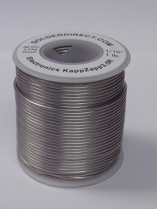 KappZapp3.5R Rosin Core 1/16" x 1 lb spool