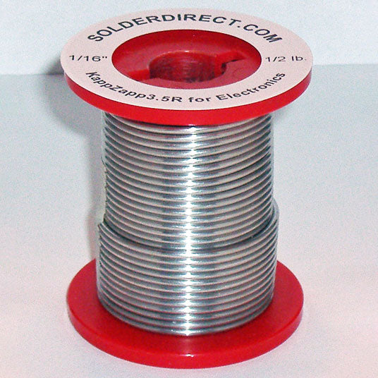 KappZapp3.5R Rosin Core 1/16" x 1/2 lb spool