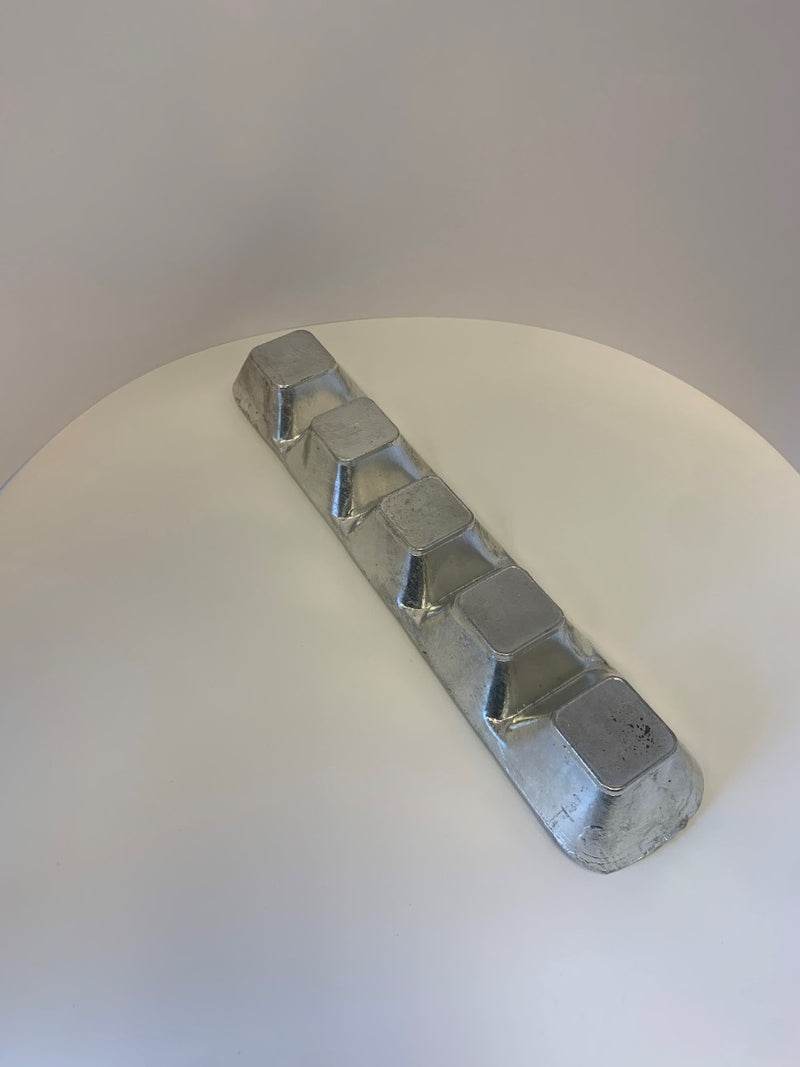astm-b23 grade 3 tin babbitt 5lb regular bar