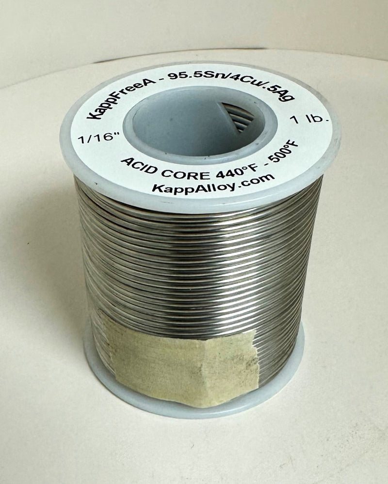 KappFree Acid Core 1/16" x 1 lb spool